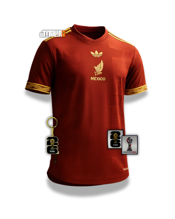 México Player Gold Cup Edition Camiseta 2025/26 - Versión Jugador