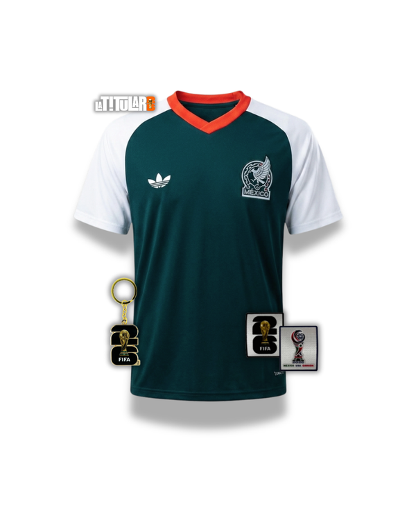 México Pre-Partido Camiseta 2026