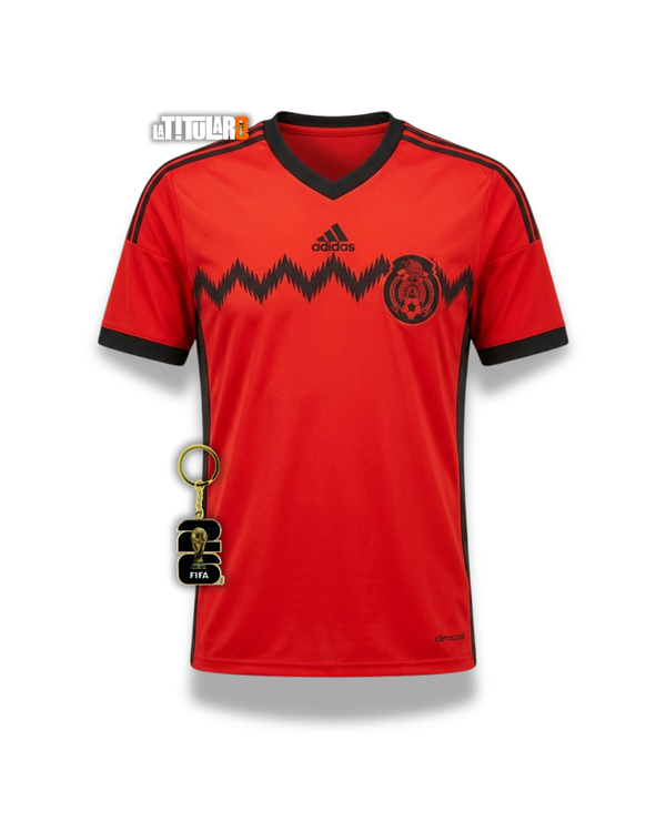 México Camiseta Visitante 2014 - Retro