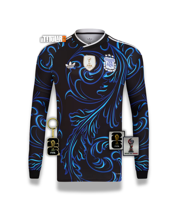 Argentina Mundial Camiseta Visitante 2026 - Manga Larga