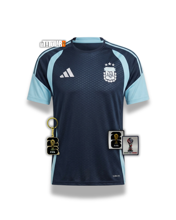 Argentina Mundial Blue Entrenamiento Camiseta 2026