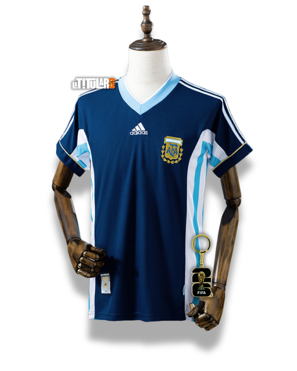 Argentina Camiseta Visitante 1998 - Retro