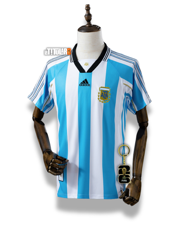 Argentina Camiseta Local 1998 - Retro