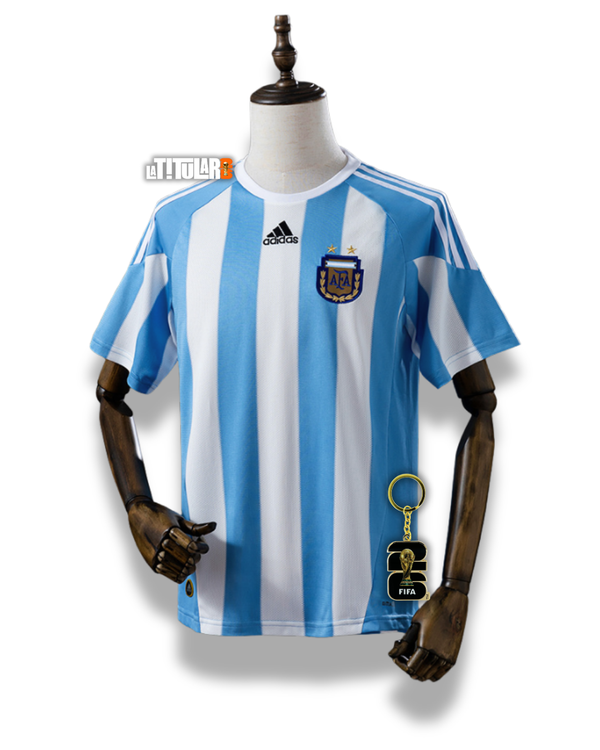 Argentina Camiseta Local 2010 - Retro