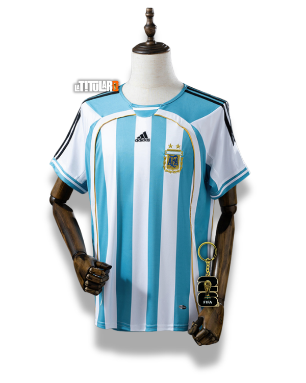 Argentina Camiseta Local 2006 - Retro