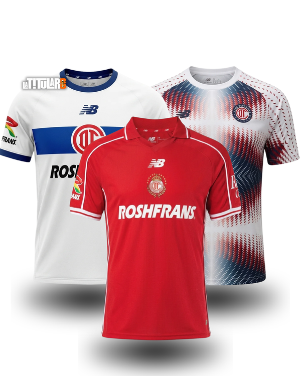 COMBO Toluca 2026/27 (Home, Away e Third)