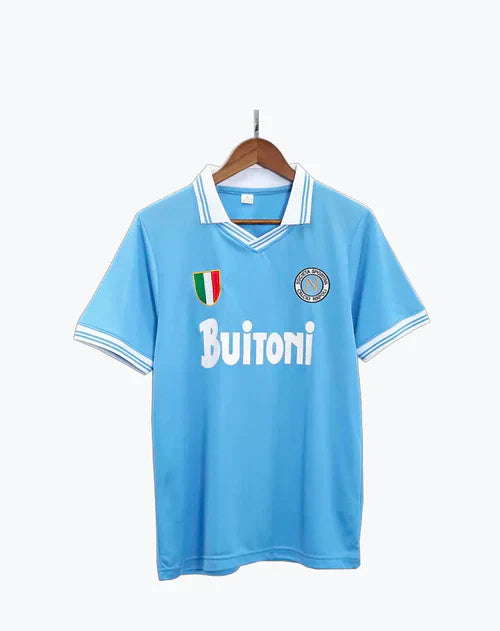 SCC Napoli Camiseta Local 1986/87 - Retro