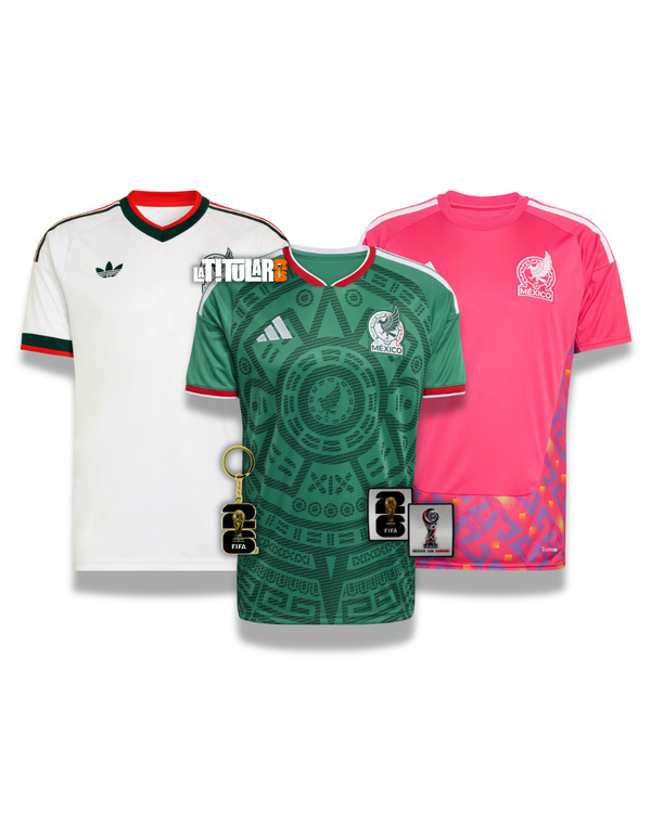COMBO México 2026/27 (Home, Away e Third)