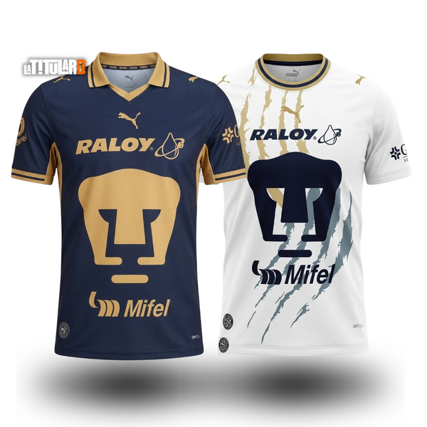 Pumas UNAM 2026/27 (Home e Away)