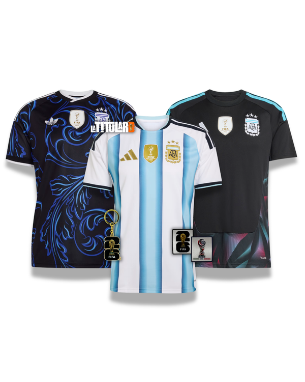 COMBO Argentina Camisetas 2026 (Home e Away)