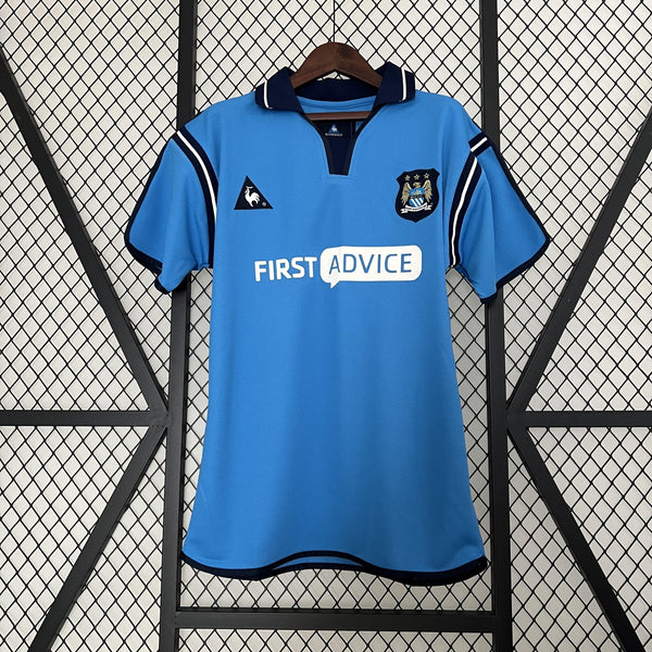 Manchester City Camiseta Local 2002/03 - Retro