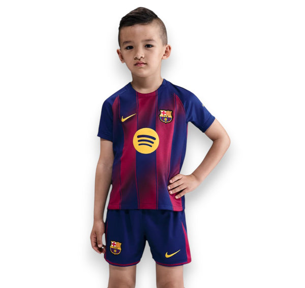 Barcelona Camiseta Local 2025/26 - Niños