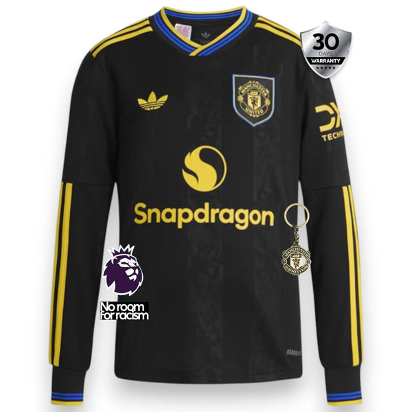 Manchester United Tercera Camiseta 2025/26 - Manga Larga