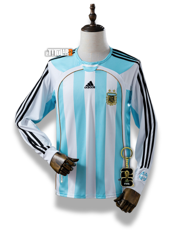 Argentina Camiseta Local 2006 - Retro