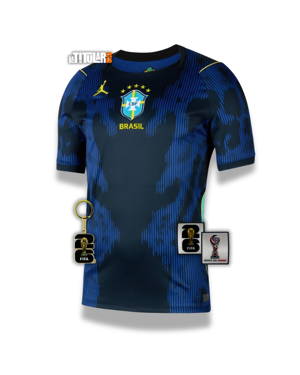 Brasil Blue Camiseta Visitante 2026