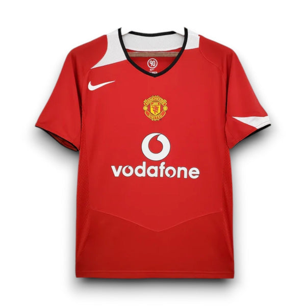Manchester United Camiseta Local 2004/06 - Retro