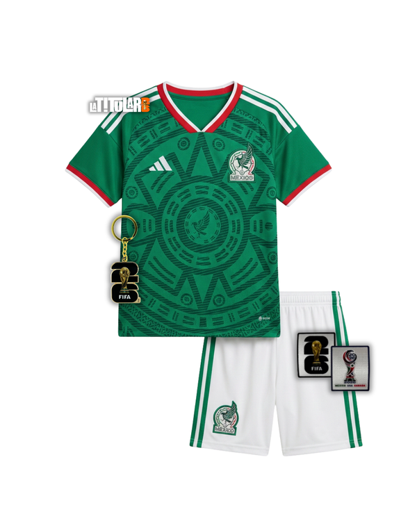 México Camiseta Local 2026 - Niños