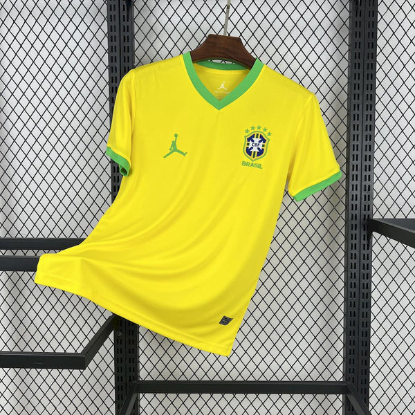 Brasil Camiseta 2025/26 - Yellow Jordan Edición Especial