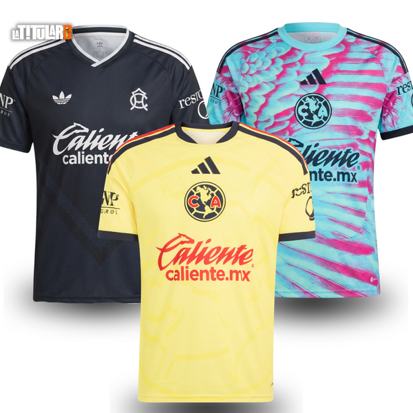 COMBO Club America 2026/27 (Home, Away e Portero)