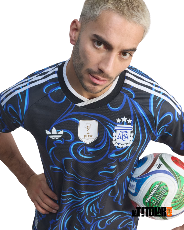 Argentina Mundial Camiseta Visitante 2026 - Versión Jugador