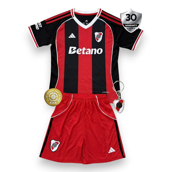 River Plate Camiseta Visitante 2025/26 - Niños