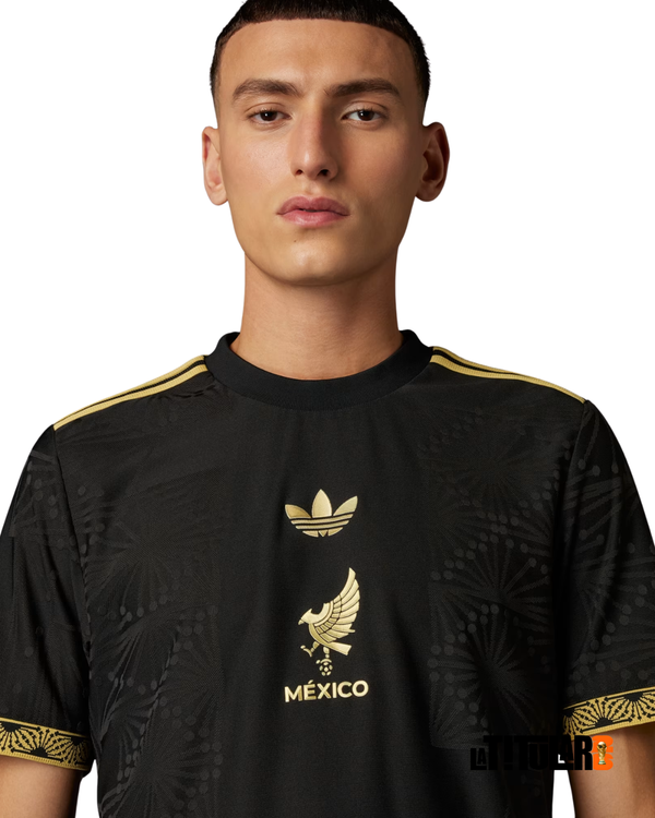 México Player Negra Camiseta 2025/26 - Versión Jugador - Edición Especial