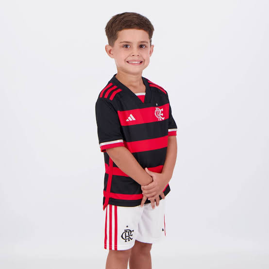 Flamengo Camiseta Local 2024/25 - Niños