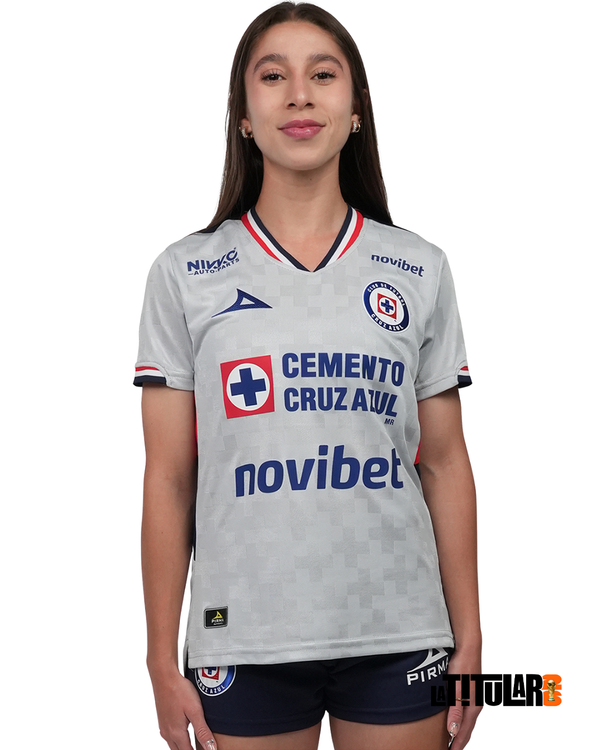 Cruz Azul Camiseta Visitante 2025/26 - Mujer