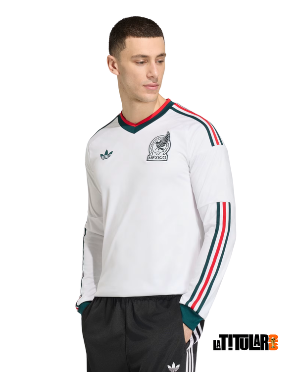 México Mundial Camiseta Visitante 2026 - Manga Larga