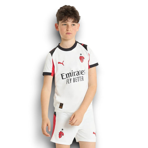 AC Milan Camiseta Visitante 2025/26 - Niños