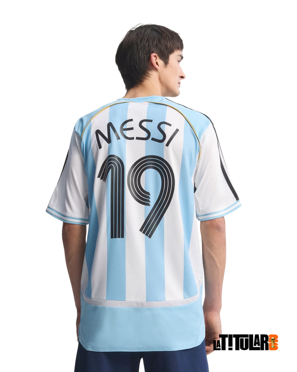 Argentina Camiseta Local 2006 - Retro - Messi #19
