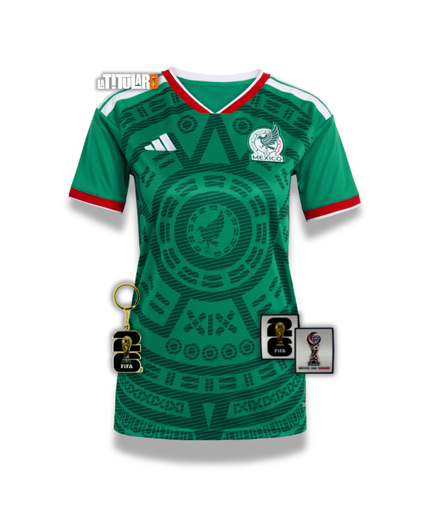 México Mundial Camiseta Local 2026 - Mujer