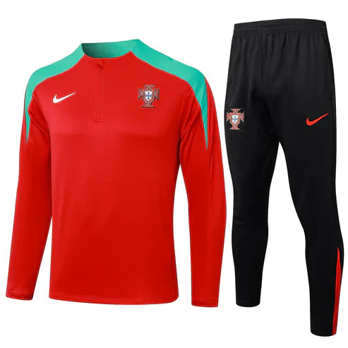 Portugal Half TrackSuit 2024/25 - Zip IV