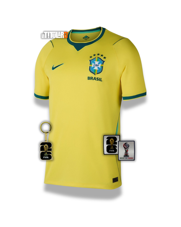 Brasil Fan Mundial Camiseta Local 2026