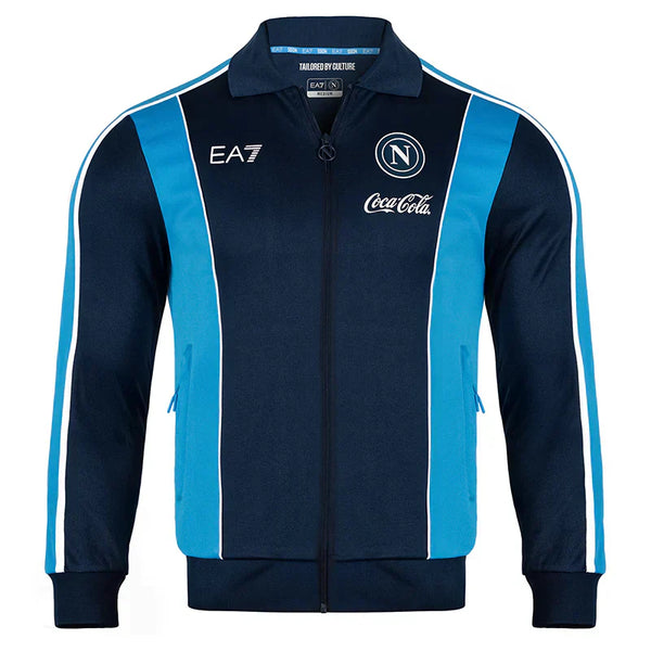 SSC Napoli Dark Blue Euro Anthem Jacket 2025/26