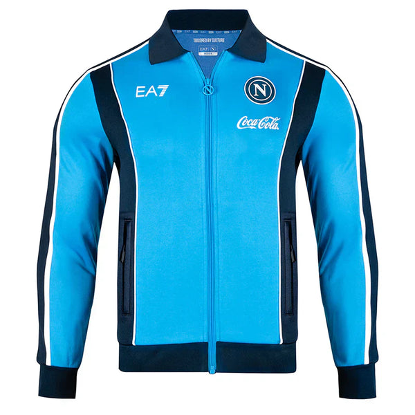 SSC Napoli Sky Blue Euro Anthem Jacket 2025/26