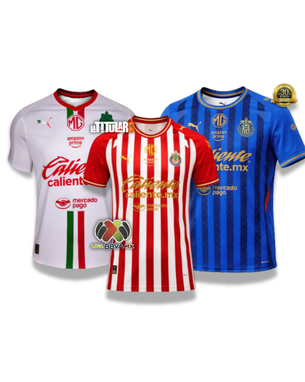 COMBO Chivas Guadalajara 2026 (Home, Away e Third)