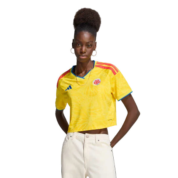 Colombia Mundial Crop Camiseta 2026 - Mujer