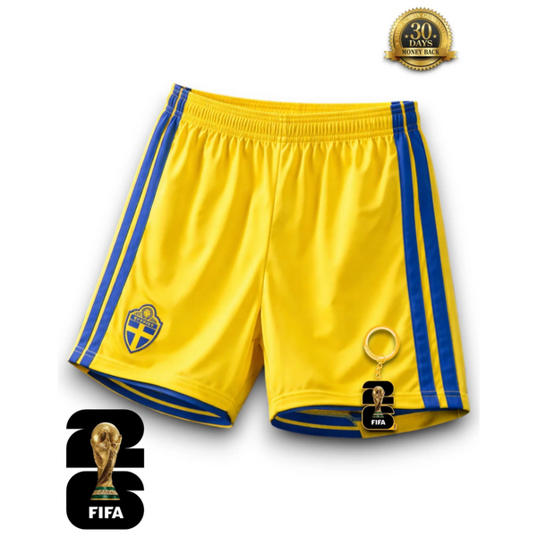 Suecia Mundial Shorts Camiseta 2026