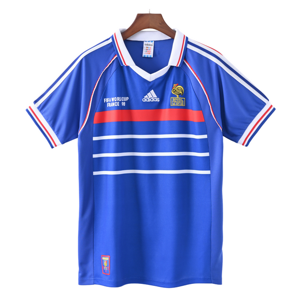 Francia Mundial Camiseta Local 1998 - Retro