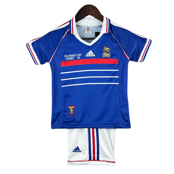 Francia Retro 1998 Camiseta Local - Niños