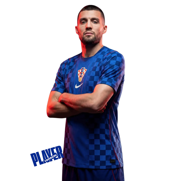 Croacia Player Mundial Camiseta Visitante 2026 - Versión Jugador