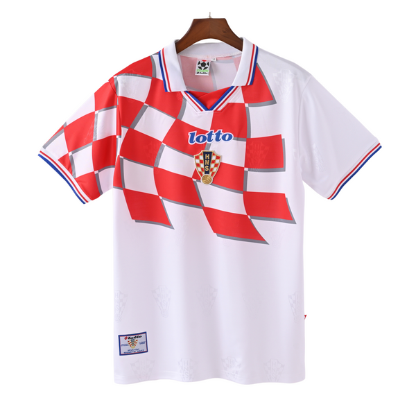 Croacia Camiseta Local 1998 - Retro