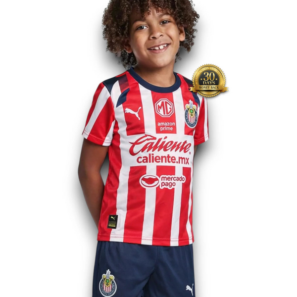 Chivas Guadalajara Camiseta Local 2025/26 - Niños