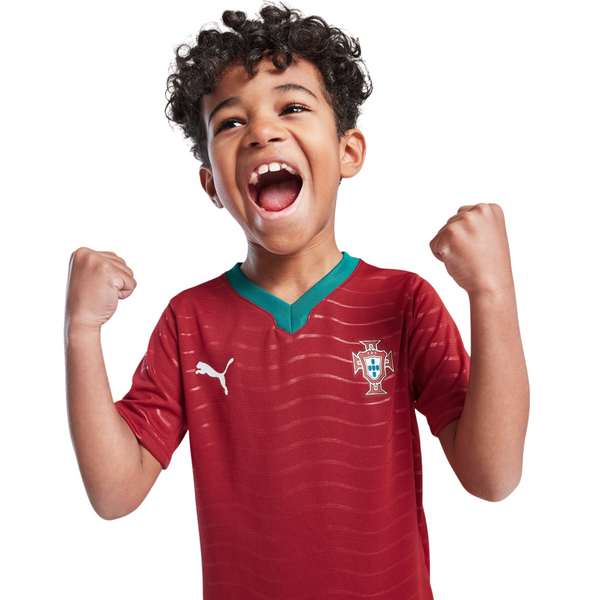 Portugal Mundial Camiseta Local 2026 - Niños