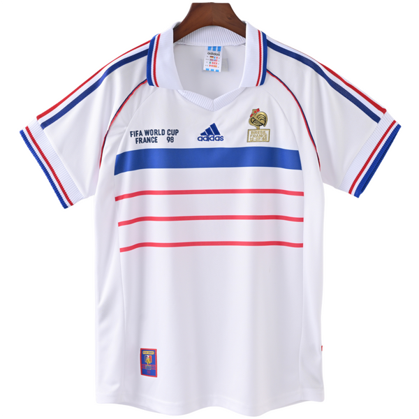 Francia Mundial Camiseta Visitante 1998 - Retro