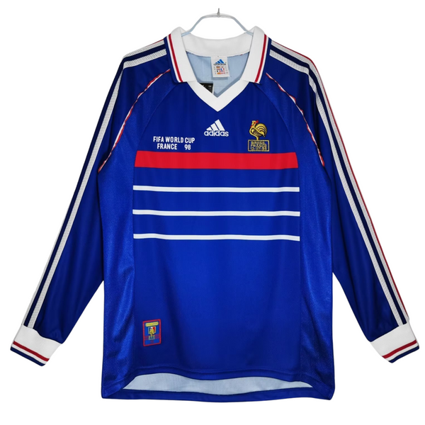 Francia Mundial Camiseta Local 1998 - Retro - Final