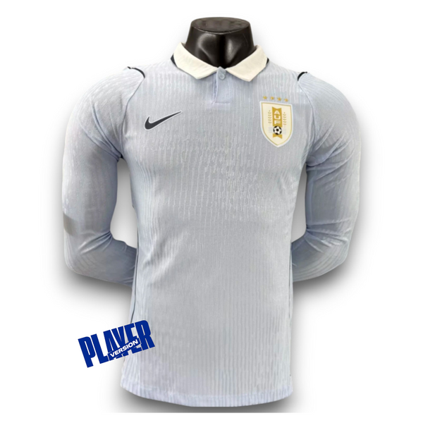 Uruguay Player Mundial Camiseta 2026 - Manga Larga