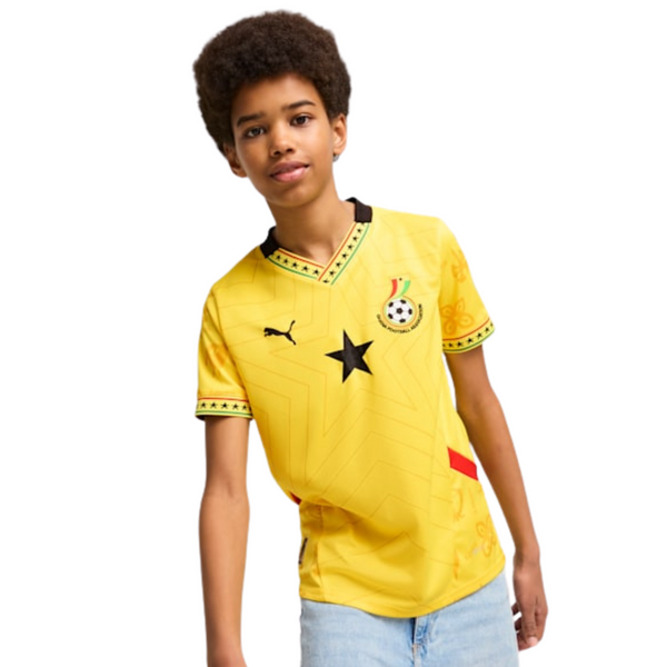 Ghana Camiseta Visitante 2025/26 - Niños