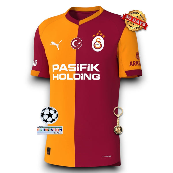 Galatasaray Camiseta Local 2025/26 - With Sponsors